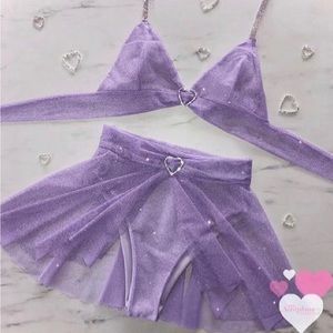 Two piece purple set | The Seraphina Collection
